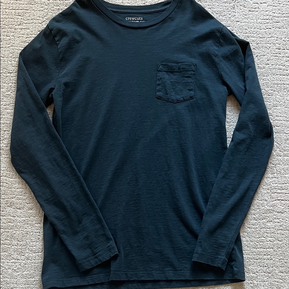 NWOT J.Crew Crewcuts Cotton Navy Tee